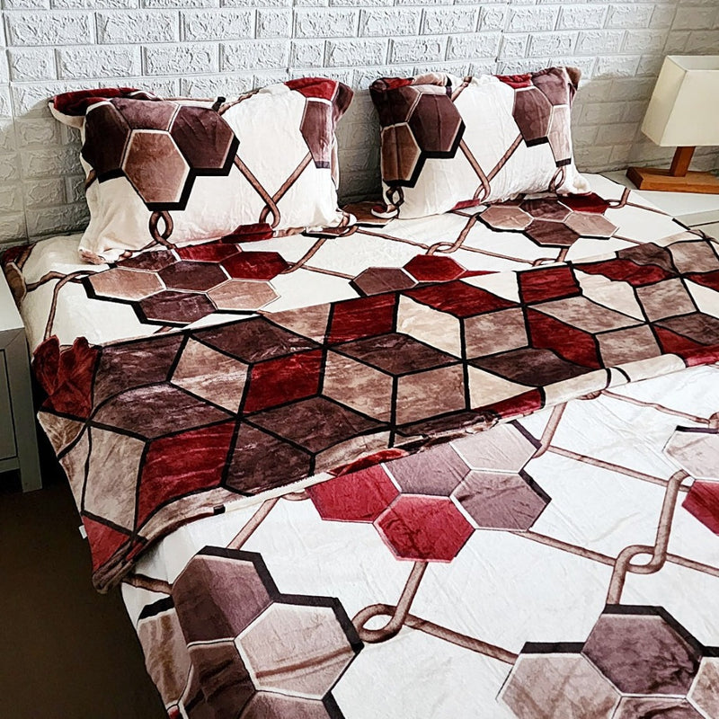 Molecules Palette Warm Duvet Cover Bedding Set