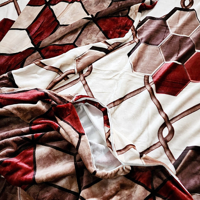 Molecules Palette Warm Duvet Cover Bedding Set
