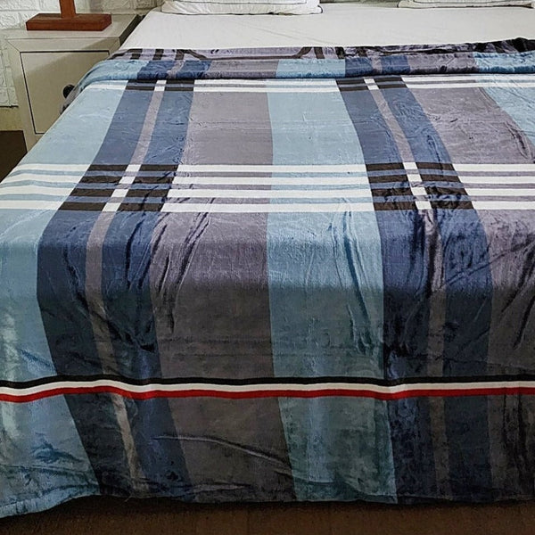 Check Pattern Subtle Shade Single Duvet Cover