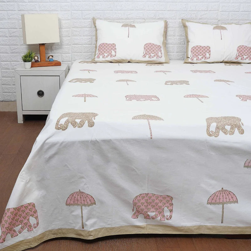 Hand Block Print Bedsheet - Royal Treat