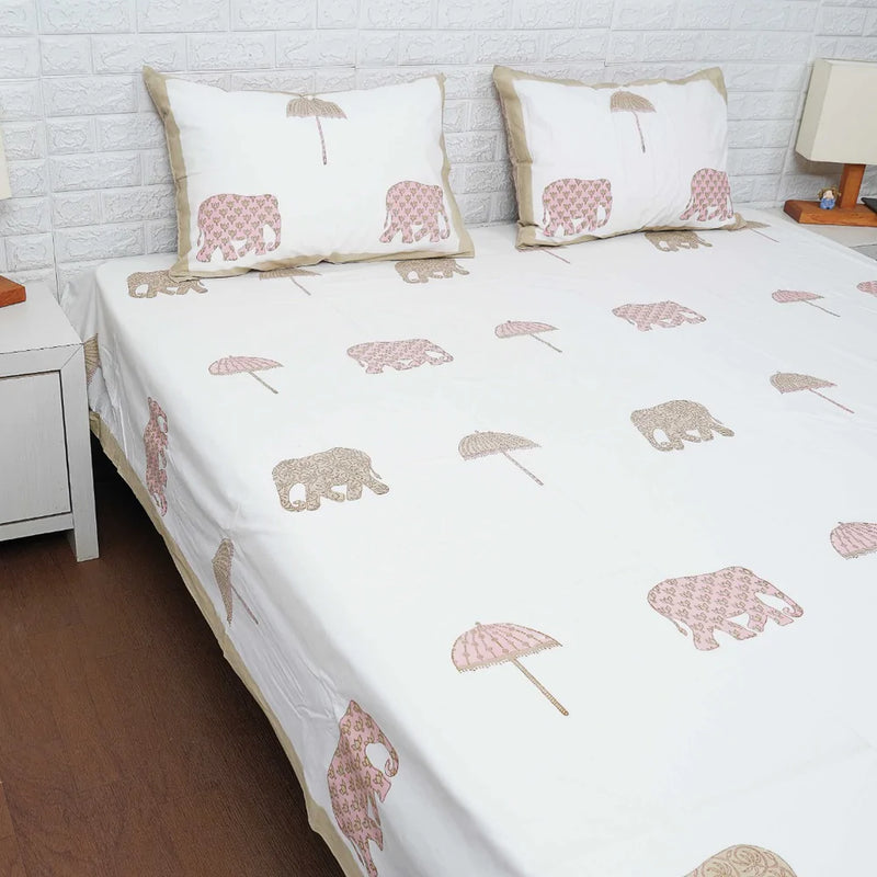 Hand Block Print Bedsheet - Royal Treat