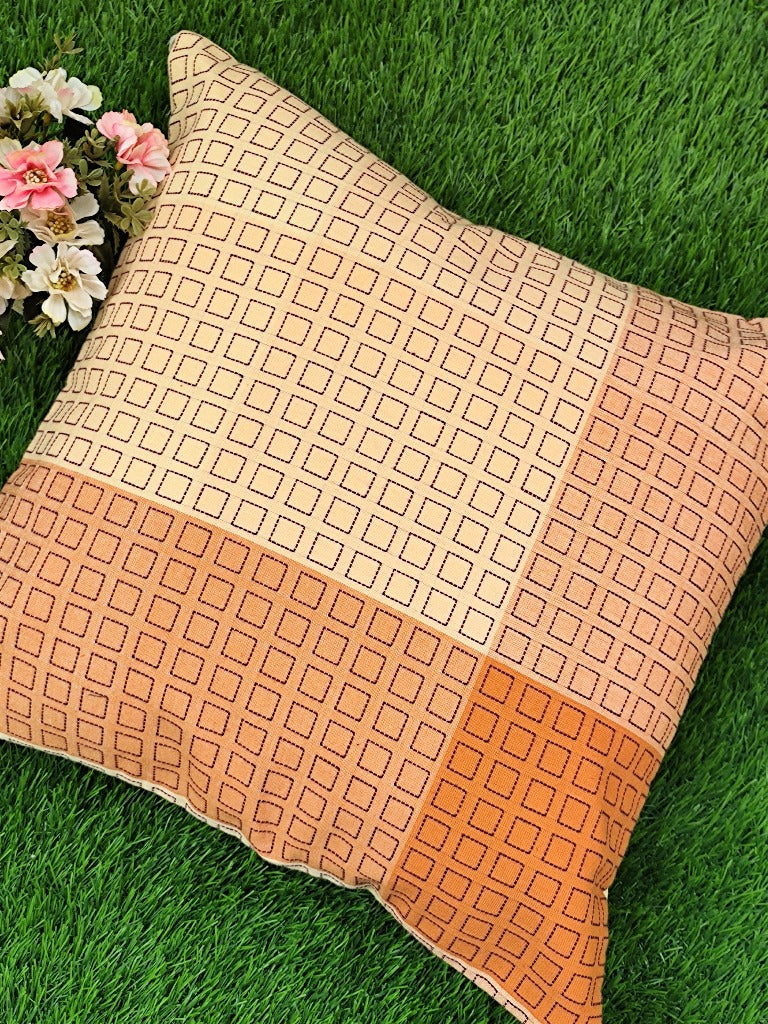 Shades of Earth Square Print Cushion Cover