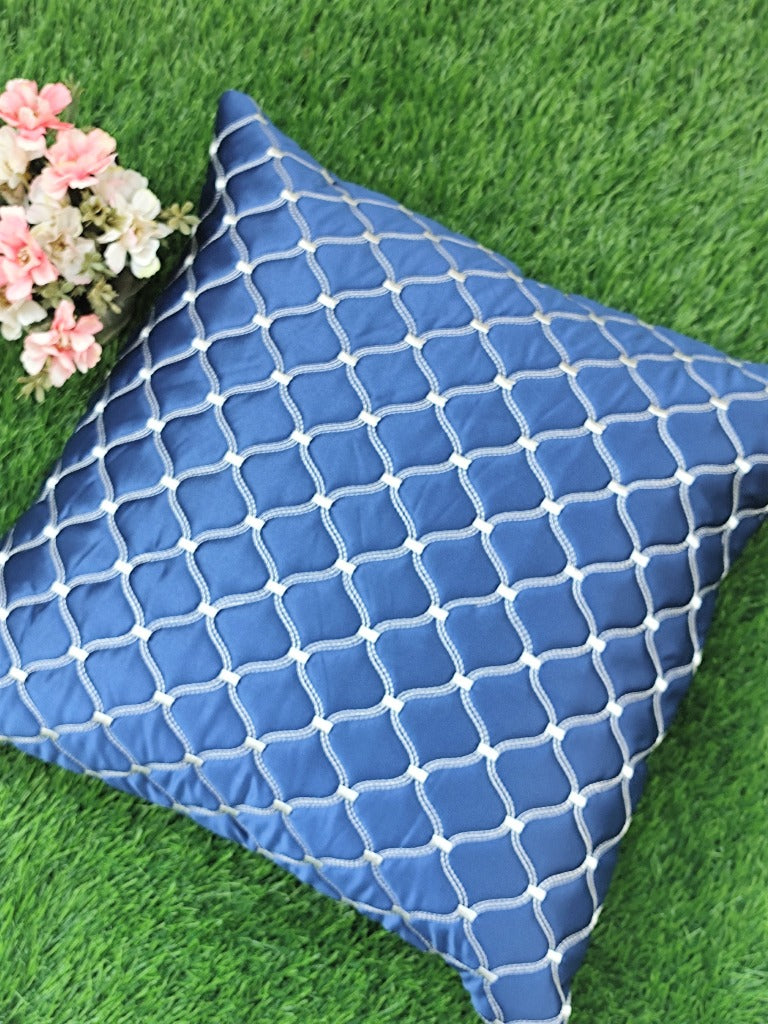 Love for Blue Cushion Cover