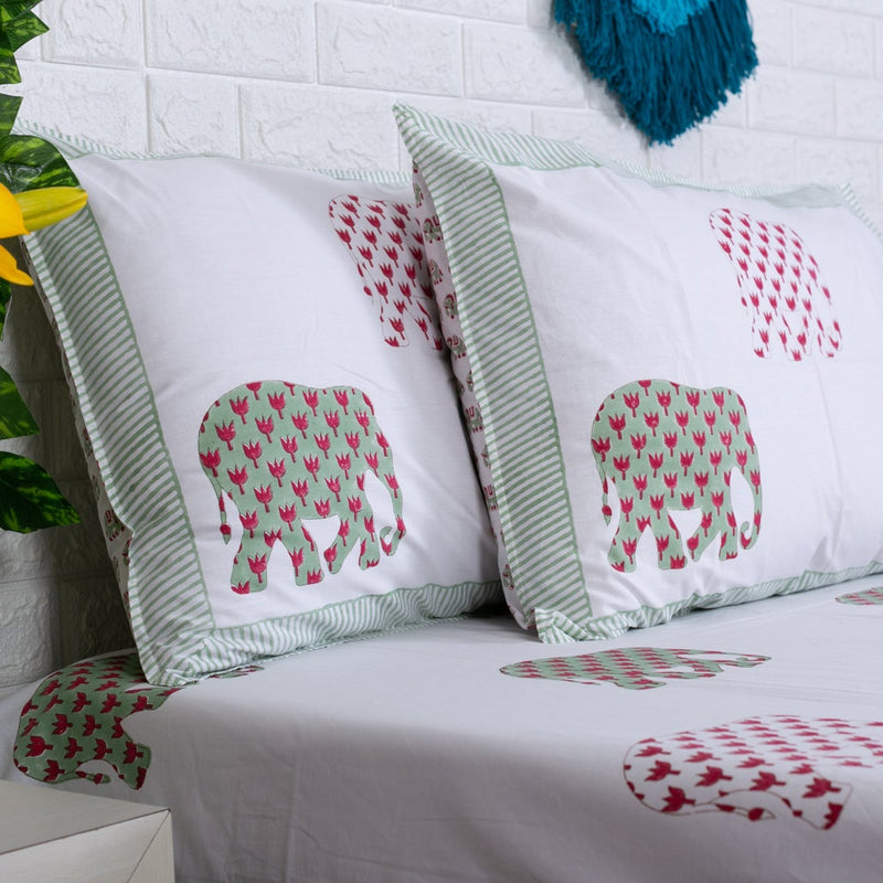 Jaipuri Block Print Bedsheet Set - The Royal Affair